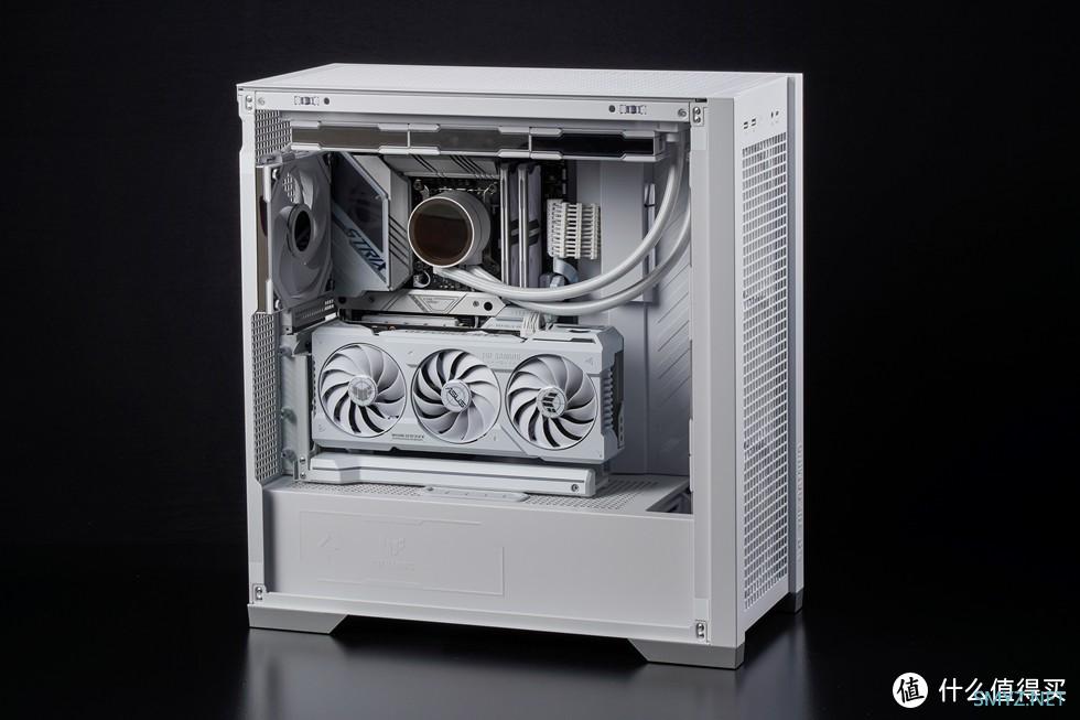 华硕 TUF GT302+Z790吹雪S+TUF 4070Ti Super 打造纯白华硕装备库主机