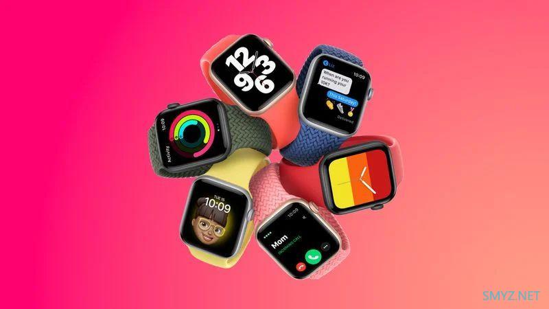 苹果 Apple Watch SE 改用塑料材质外壳，为了儿童