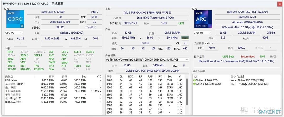 晶莹剔透，亮彩夺目！玖合星舞 DDR5 6800 32GB套装灯条内存开箱及超频测试分享！