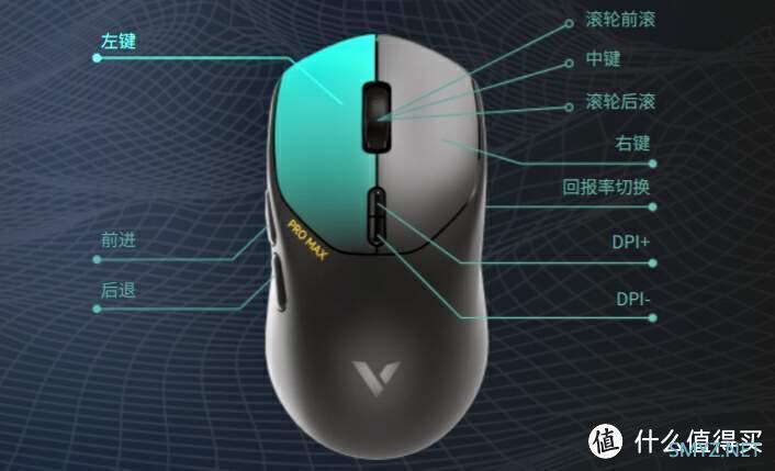 集轻量和8K速度于一体的无线鼠标-雷柏VT1 PRO MAX双模无线鼠标开箱