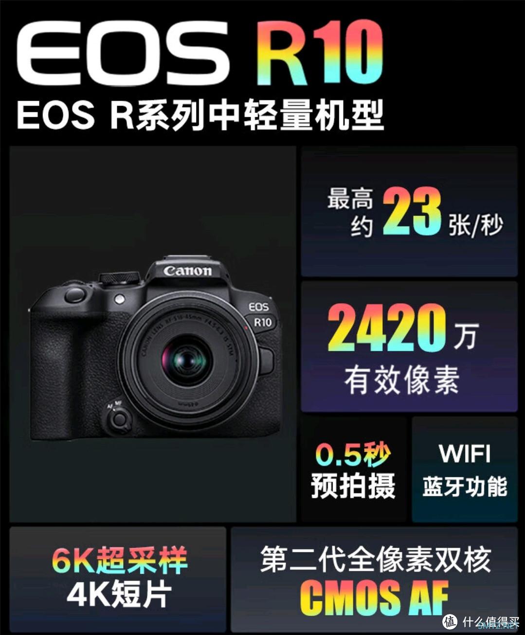 佳能EOS R10，轻便高性能！适合旅行摄影爱好者？