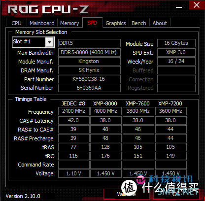 延迟更低频率更高！金士顿叛逆者DDR5 8000MHz评测