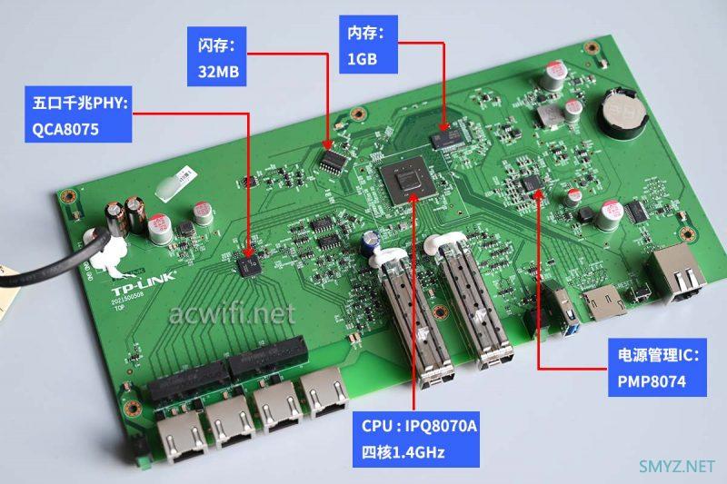 TP-LINK TL-ER6220T拆机万兆企业VPN路由器